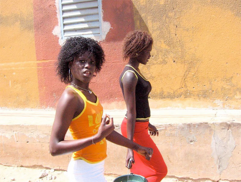 Girls from Senegal