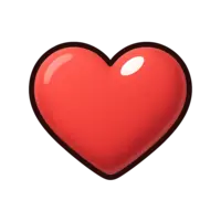 Love heart icon