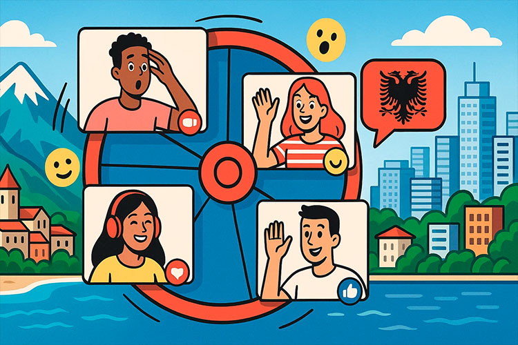 Chatroulette Albanese