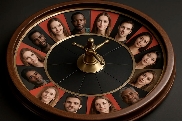 لعبة تعارف بأسلوب Chatroulette