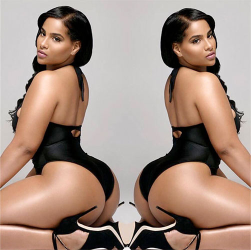 Donna dominicana attraente