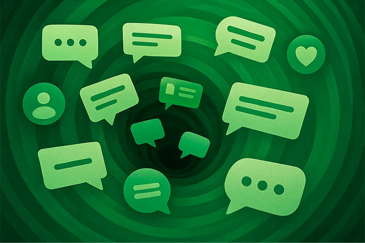 Green Chats in the big flow