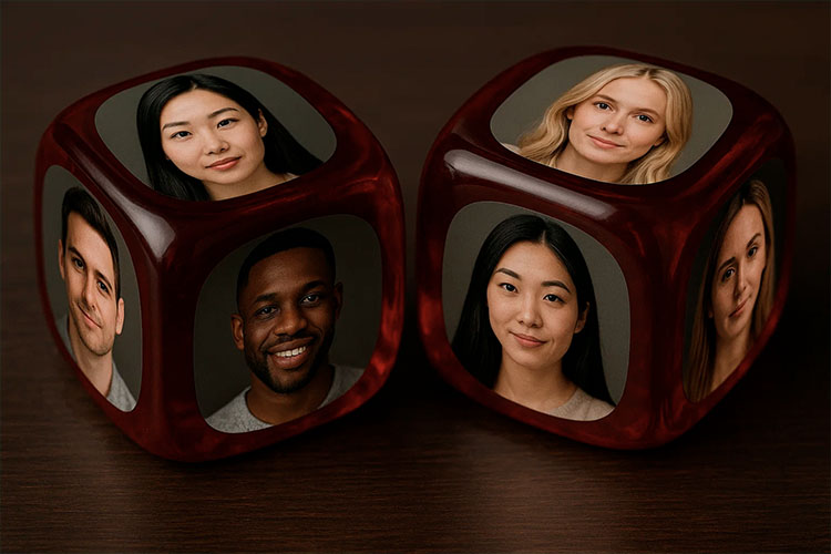 غرباء عشوائيون في لعبة عشوائية